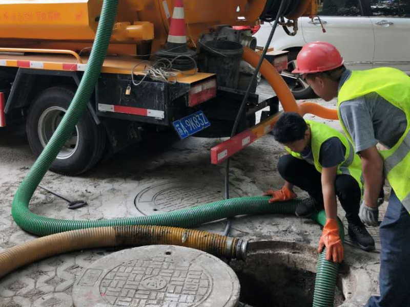 鄞州区轻纺城望春附近污水池清掏化粪池清理疏通下水道
